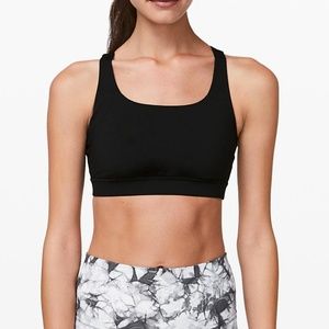 Lulu Lemon Black Energy Bra, Size 6